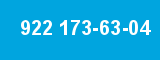922 173-63-04